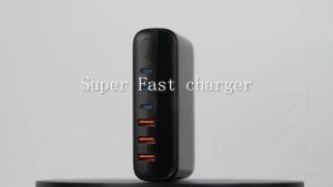 LDNIO Gan 65W 140W International Travel Adapter Fast Charge PD QC Type C USB A Ports Charger