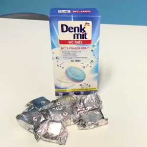 เม็ดฟู่ล้างชักโครก ขจัดคราบเหลือง DENK ดับกลิ่นหอมสะอาด ใช้ง่าย แค่หย่อนฟู่เดียวก็สะอาด ล้างสะอาดทุกซอก