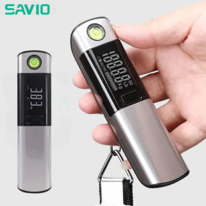 SAVIO Luggage Scale Electronic Scale 50kg LCD Display Household Mini Luggage Scale High-precision Travel Bags Spring Scale