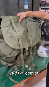 🔥 กระเป๋าเป้สนาม ผ้า Oxford 600D ใบใหญ่จุได้มากถึง 60  ลิตร โครงเหล็กรองหลังรับน้ำหนักและเพิ่มความคงทนแข็งแรง 🔥🔥สินค้ามีพร้อมส่งจากไทยครับ🔥