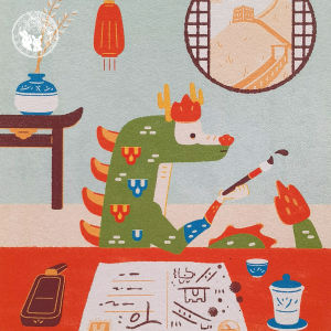 Adorable Animal Illustration Postcards Paper Cards Japanese Made 12 Zodiac Signs plus 1 Cute Animal Design Message Cards