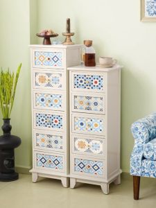 HENGDEMU | Solid Wood Chest Drawer for Bedroom Storage