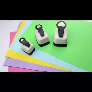 5pcs Paper cutter for crafts Hole Punchers Tool Set 1 1.5 2 in 9 16 25 38 50mm Heart Paper Shapes for card making scrapbooking