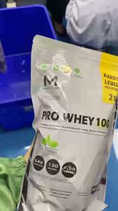 M1 PRO WHEY 100 Muscle First 600 gram 12 Sachet Whey Protein