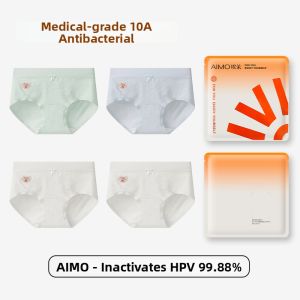 Aimo | Antibacterial Cotton Seamless No-ride-up Triangle Shorts