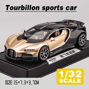 LEO 1:32 Bugatti Tourbillon Diecast Model Car Alloy Cars Toys Collection Gift For Kids Boy Girl