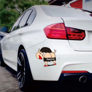 Miếng Dán Xe Máy Điện Hoạt Hình Sáng Tạo Vui Nhộn Miếng Dán Đuôi Xe Che Dấu Vết Trang Trí Miếng Dán Thân Xe Tùy Chỉnh