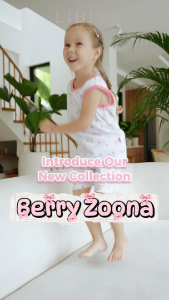 3 Stel Libby Motif Setelan Kaos Panjang Celana Panjang M L XL XXL