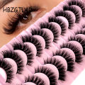 High quality 10 pairs natural false eyelashes fake lashes long makeup 3d mink lashes eyelash extension mink eyelashes for beauty. 