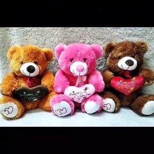 Dreamtoys96 Boneka Sit Teddy Bea Beruang Love Rasfur Ukuran L