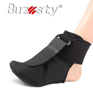 Buzesty Lightweight Comfort Plantar Fasciitis Night Splint Sock - Soft Plantar Fascia Brace for Achilles Tendonitis Foot Drop Heel Pain-Plantar Fasciitis Relief Night Splint for Women and Men