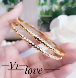 Xuping Gelang Keroncong Isi 3pcs dan 2pcs Gold Terbaru Murah 0411aa