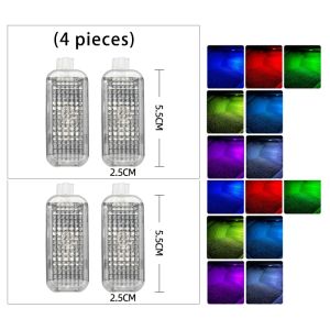 For Volkswagen VW Touareg Tiguan Passat Transporter Arteon Sharan EOS Jetta Scirocco Car Footwell Light Kit Interior Accessories