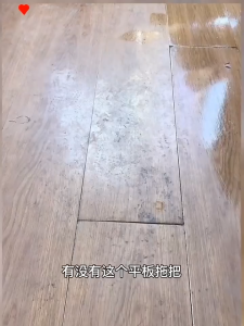 ไม่ต้องล้างมือ ม็อบขี้เกียจ มาพร้อมผ้า 2 ผืน ไม้ถูพื้น ถังม็อบแบน จอแบนขนาดใหญ่ ถูพื้นได้รวดเร็ว