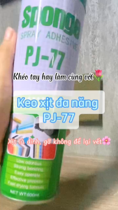 THÙNG 24 CHAI KEO PJ-77 TIẾT KIỆM - CAM KẾT DATE MỚI