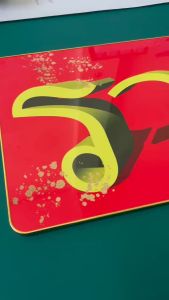 รวยภาพวาดกรอบรูปขอให้โชคดีและมั่งคั่งมี 2 ขนาด สำหรับกรอบขอให้แน่ใจ ได้รับรางวัล 666666