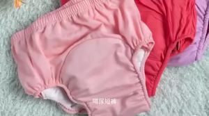 Washable reusable graphene cotton diaper brief absorption anti-side leakage elderly incontinence underwear for daily bed care