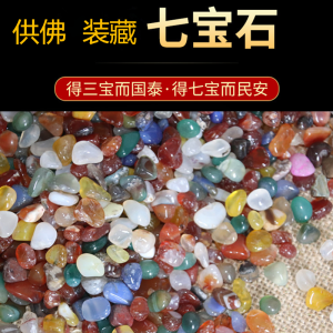 Seven Treasures the Seven Treasures Natural Storage for Manza Plate Mixed Bulk Inspheration for Stupa Buddha Offering