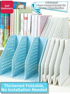deli | Foldable Bookshelf Organizer Stand