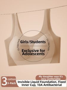YUNASHA | Teen Girls Sports Vest Bra