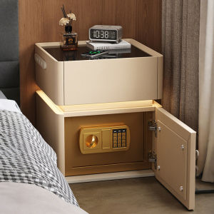MLZH | Smart Bedside Table with Safe Password Lock