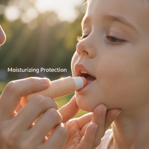 Buy 1 Take 1 Natural Baby Lip Balm Strawberry & Shea Butter Essence Gentle & Moisturizing For 6M+