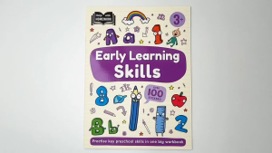 Early Learning Skills Educational Workbook Ages 3+ To Learn (100+ Stickers) for Kids