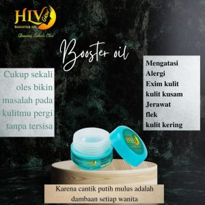 HLV GLOW booster oil (glowing dalam sekali oles)