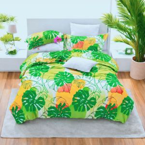 Sprei Motif Bunga Ukuran 180x200 Bahan Katun Lokal Cvc