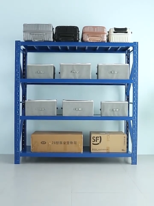 YOYO Warehouse Shelves | Tool Shelves | 200/150/100cm Merchandise Shelves | Materials Made from Thick Strong Steel | Buckle Design Easy to Install