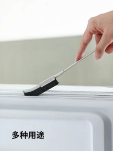 Long Handle Stainless Steel Cleaning Brush for Grout Wall Tiles Sink Groove Multi-Functional Gap Brush Household Tools