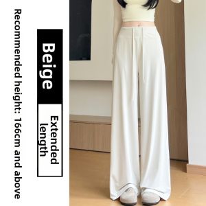 YIFANSHI | Ice-silk Sunscreen Summer Slimming High-waist Loose Wide Leg Trousers