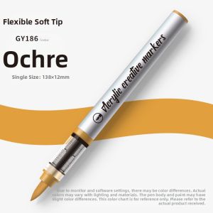 Nora | Non-Transparent & Layerable Acrylic Marker Pen Single