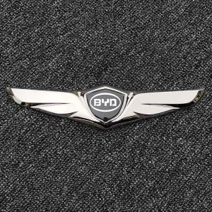 ป้ายติดรถยนต์ BYD แบบ 3D สไตล์บุคคลสำหรับตกแต่งรถยนต์ S7S6e5F3F0F6L3G3 Speedy e6M6G6 ป้ายติดรถยนต์ BYD ลายตัวอักษร