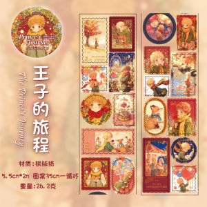 60mm * 2m Cartoon Characters Die Cutting Tapes DIY Handmade Material Scrapbooking Stickers Decoration Aesthetics Stationery