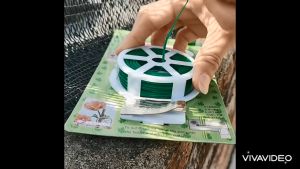 Cuộn Dây Kẽm Bọc Nhựa Buộc Cây Cảnh - Dài 20 mét và 50 mét