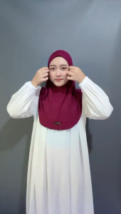 Hijab Instan Bergo Minza Rayon Airflow Hijab Kaos Rayon Cooltech