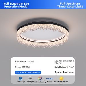 FANZHEN | Minimalist Luxe Crystal Drop Light Full Spectrum Eye Protection