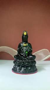 Tượng đồng phật bà quan âm cao 9 cm