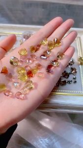 30Pcs/Set Rhinestone Nail Crystal Nail Accessories 3D Hiasan Kuku Cantik Nail Art Diy
