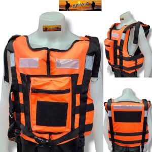 เสื้อชูชีพกู้ชีพกู้ภัย เสื้อชูชีพเจ้าหน้าที่ช่วยผู้ประสบภัย