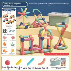 Educational Magnetic Stick Toys for 1-3 Year Olds