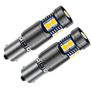 Error Free White Bay9s H21W 64136 LED Bulbs for Volkswagen VW Golf MK7 GTD GTI R TSI LED Backup Reverse Lights 12-24V