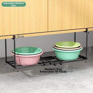 XUNHUAI | Extensible Bathroom Sink Organizer Rack