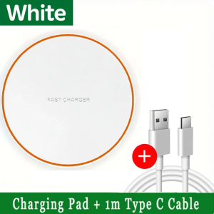 30W Fast Wireless Charger Compatible with iPhone 17‑12 Pro Max Galaxy S25‑S20 Huawei Xiaomi & Google Pixel