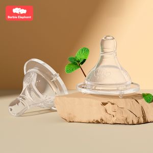 Bbet Natural Feel Nipple Teats For Wide Neck Bottles - Super Soft - Ideal for Bottle-Fed Babies