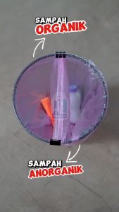 BAGUS Kantong Sampah Trash Bag Roll Recyclable Plastik Kuat Lentur Go Green 24bags