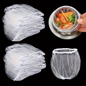 50/100/100 Pcs Kitchen Sink Strainer Mesh Bag Disposable Sink Net Strainer Filter Bags For Sink Drain For Collecting Kitchen