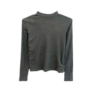 White Half Turtleneck Bottoming Shirt Inner Wear Womens Autumn and Winter European Goods T-shirt Slim-Fit Crop-Top Shoulder Long Sleeves T-Shirt