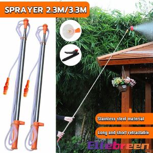 Long Sprayer Wand Retractable 2.3/3.3m For Orchard Trees Pesticide Sprayer